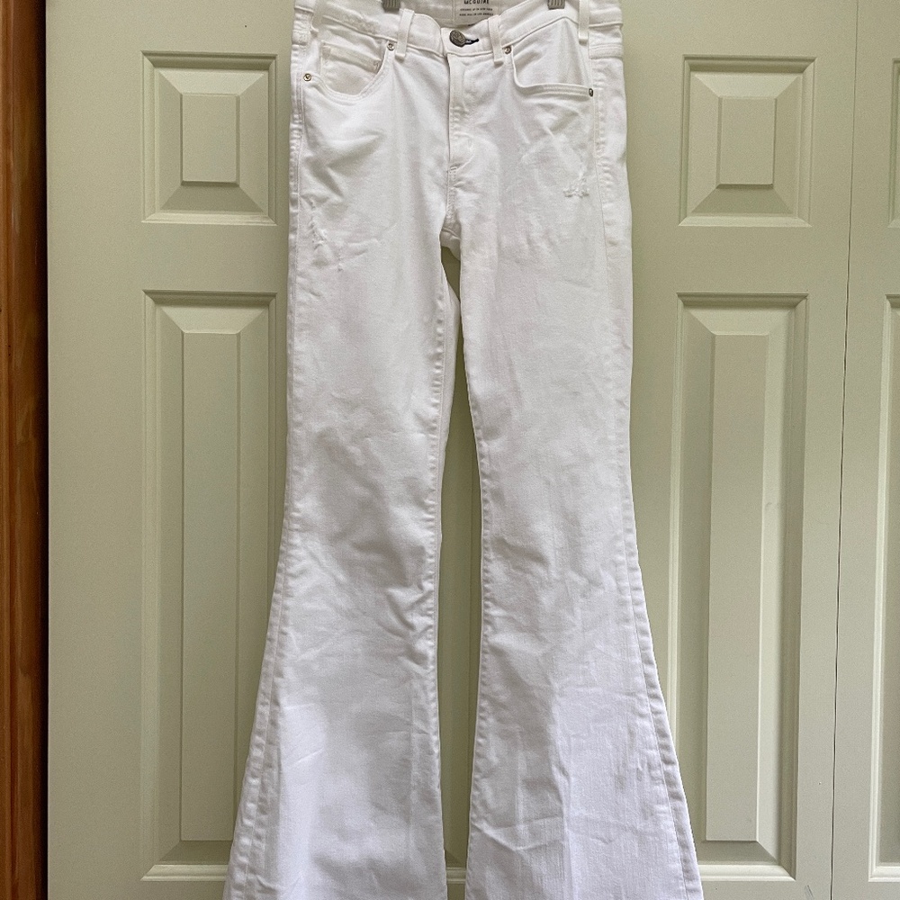 Anthropologie McGuire White Pants
